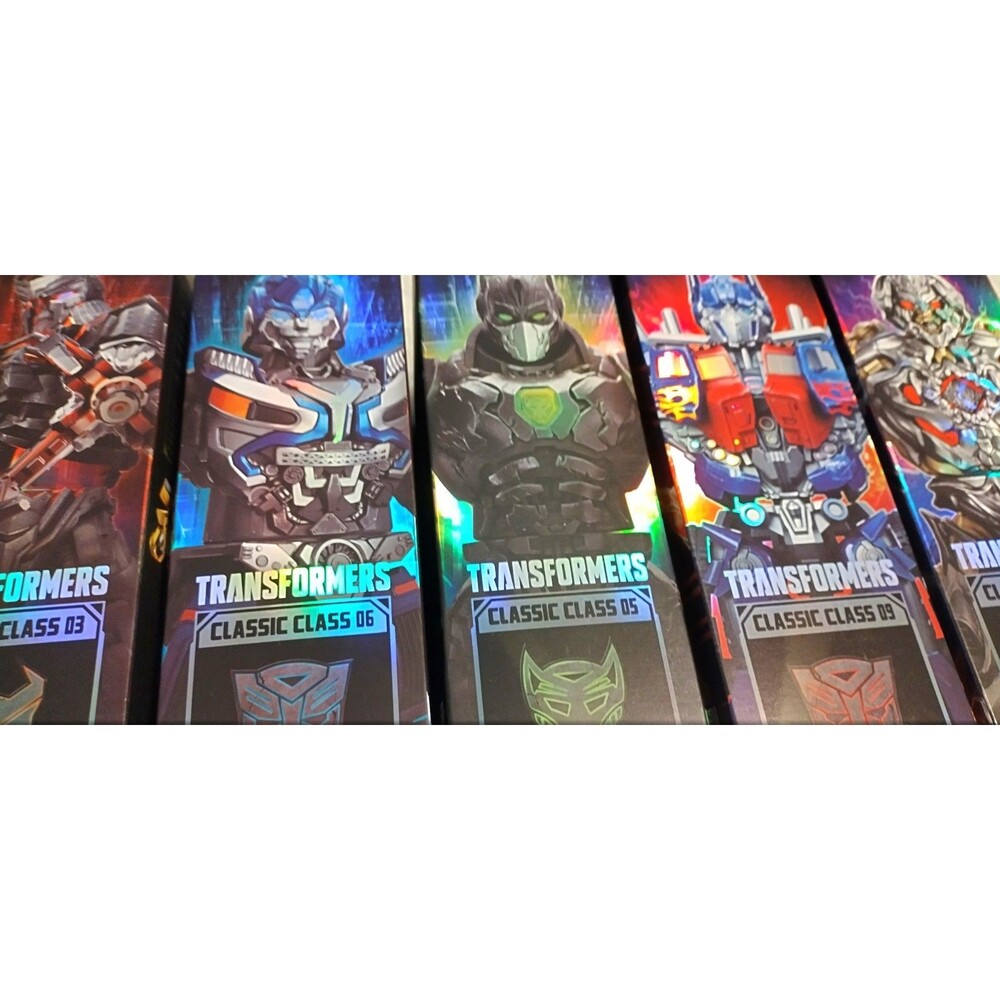 Blokees Transformers Classic Class Set Of 5 New Optimus Prime Megatron Mirage